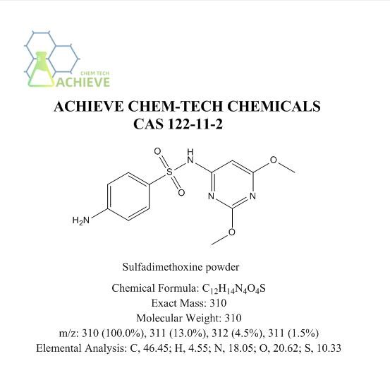 Sulfadimethoxine Powder CAS 122-11-2