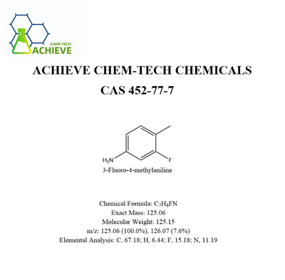 3-фтор-4-метиланилин CAS 452-77-7