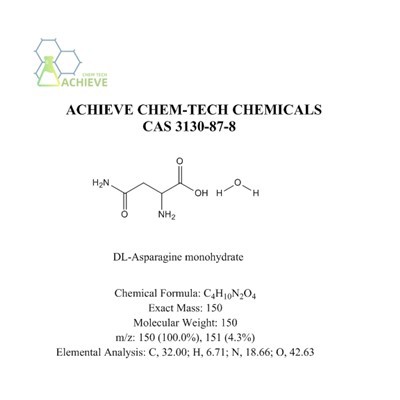 DL-ASPARAGINE MONOHYDRATE CAS 3130-87-8
