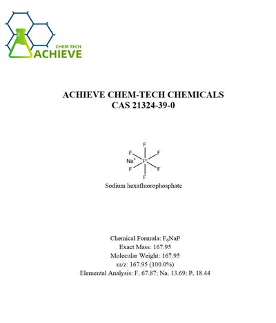 Гексафторофосфат натрия CAS 21324-39-0