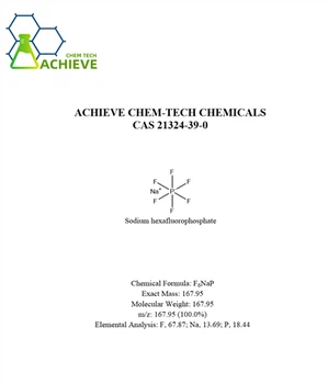 Гексафторофосфат натрия CAS 21324-39-0