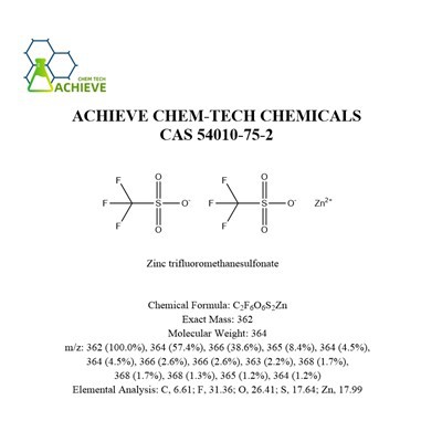 Цинк трифторметанесульфонат CAS 54010-75-2